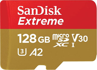 SanDisk 128GB Extreme microSDXC card for Action Cams and Drones for £18.99 at Amazon