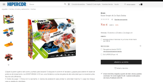 Exost Smash N Go Pack Doble de Bizak por 7,44€