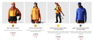 40% korting op de Wintersportactie bij The North Face