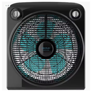 EnergySilence 6000 PowerBox Black. Ventilador de Suelo con Temporizador, 50 W, 5 aspas de 30 cm de diámetro, 3 Velocidades, Motor de Cobre, Rejilla Rotatoria por 23.31€ (Cuenta Nueva 13.99€)