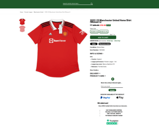 Camiseta de local del Manchester United 2022-23 Mujer por 21,59€