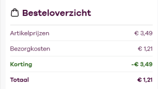 Gratis kaart bij Greetz