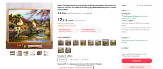 Recopilación Kits punto de cruz paisajes por 12,36€
