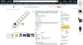 Brennenstuhl Eco-Line Regleta de Enchufes por 4,83€