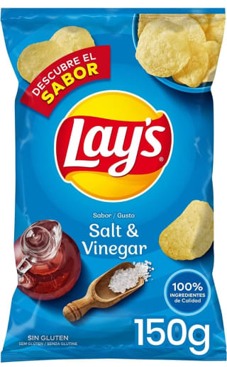 Lay'S Patatas Fritas Vinagreta, 150g por 1,32€.