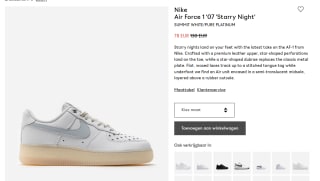 Nike WMNS Air Force 1 '07 Starry Night nu voor €78 bij Naked