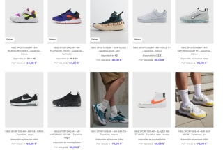 Recopilacion de Zapatillas Nike con Hasta 60% de Descuento en Zalando Prive