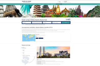 17 días Kuala Lumpur Sídney Hawái y Nueva York Vuelos + hotel con reg.selecc.+ traslados desde 2.983€