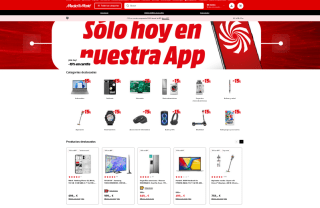Descuento 15% desde la Aplicación móvil de Mediamarkt