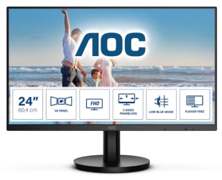 Monitor AOC 24B3HM LED 23.8" por $1,189 en CyberPuerta