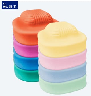 PLAYLAND 4-delige stapelbare balansstenen voor €19,99 bij de Aldi