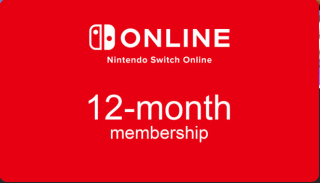Abonnement 12 mois Nintendo Switch Online à 15,09€
