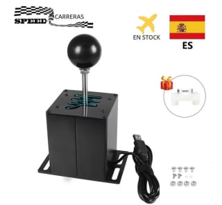 Palanca de cambios USB H para PC de carreras Simracing por 28,30€