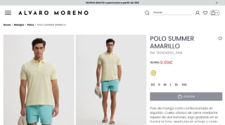 Polo ALVARO MORENO por 9,99€