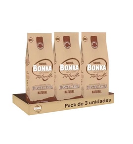 Café en grano Bonka tueste natural 3 kg por 33,75€