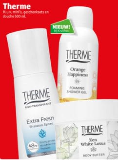1+1 gratis op Therme bij Kruidvat