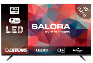 Salora 40FDB200 tv 101,6 cm (40") Full HD Zwart voor €169 bij Correct