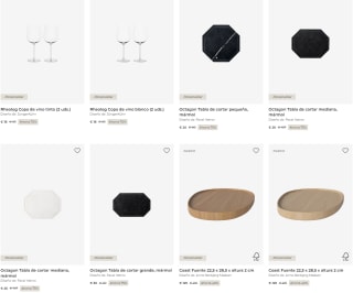 Bolia - hasta 80% dto en Vajillas de mesa