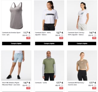 Rebajas hasta 60% + 10€ EXTRA New Balance ropa y calzado grandes ofertas