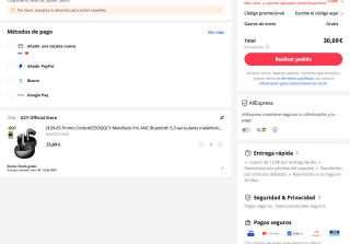 Auriculares QCY Melobuds Pro ANC Bluetooth 5,3 por solo 30,69€