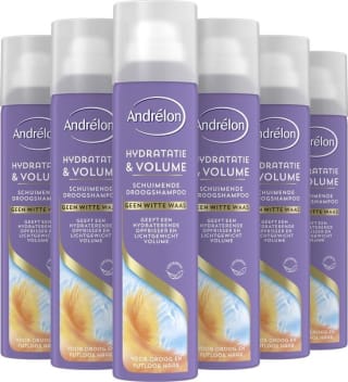 Andrélon Droogshampoo Schuimend Hydratatie & Volume – 6 X 300 Ml – Voordeelverpakking voor €8,88 bij Bol