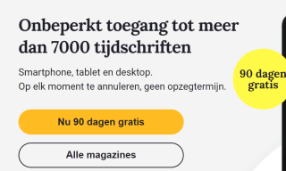 Probeer Readly 90 dagen gratis