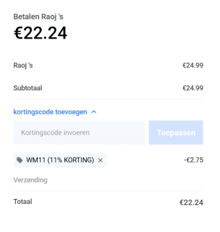 11% korting op de Limburgse Partygame Raoj's