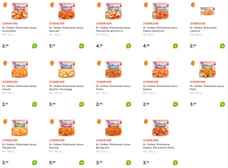 2 Dr. Oetker Ristorante pizza's voor €3,99