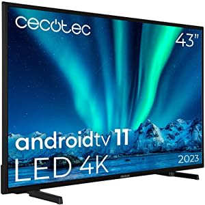 Nueva Televisión LED 43 pulgadas Cecotec A1 2023 4K por solo 259€