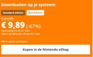 OlliOlli World voor €9,99 in de Nintendo Switch eShop