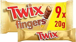 Win a Twix caramel and milk chocolate fingers biscuit snack bars multipack from Amazon for £1.65
