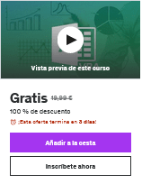 Curso Macros y VBA para Excel Gratis con Udemy