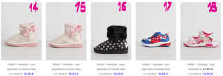 DISNEY - Zapatillas hasta 20€