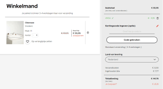 20% extra korting en gratis verzending bij Dress for less