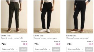 Emidio Tucci - Pantalones y Camisas por 11€