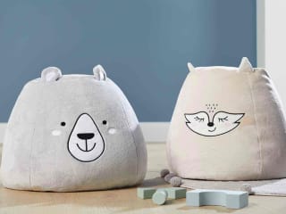 Puf infantil de osos o zorro por 9,59€