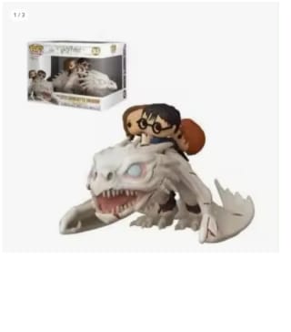Funko POP Rides Figura Dragon con Harry Potter Hermione y Ron por 17.1€