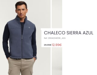 Chaleco Sierra para Hombre por 12.99€