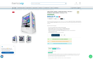 PC AMD Ryzen 7 por 849€