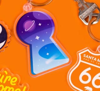10 Llaveros personalizados a tan solo 8,70€ en Stickermule