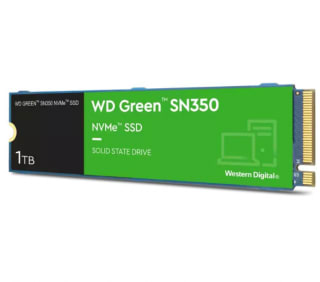 SSD Western Digital Green SN350 NVMe 1TB por $669 en CyberPuerta