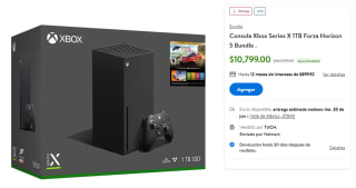 Xbox Series X 1TB Forza Horizon 5 por $9,179 en Walmart