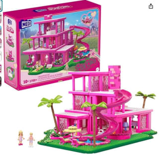 Mega Barbie Dreamhouse Casa con Bloques de construcción, Mini muñecas y Accesorios por 56,05€