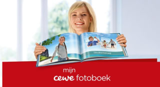 20% korting op fotoboeken met fotopapier bij Cewe