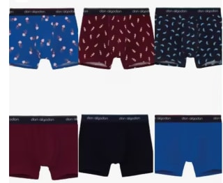 Pack 12 Boxers Niño marca Don algodón por 10,49€