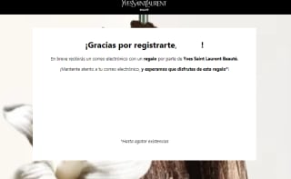 Muestra Gratis Yves Saint Laurent Beauté