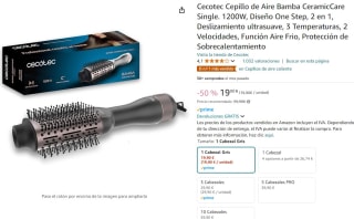Cecotec Cepillo de Aire Bamba CeramicCare Single por 19,90€