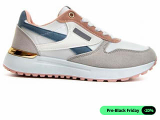 Pre Black Sneaker Tendencia Rebsport Montevita por 19,99€