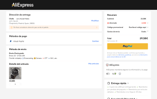 Reloj Tandorio automático por 29,58€