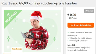 €5 tegoed bij Kaartje2Go voor 22 ING rentepunten